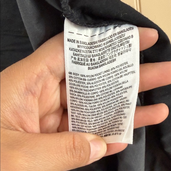 Vans Women's Dark Gray High Rise Cargo Pants - Picture 8 of 8